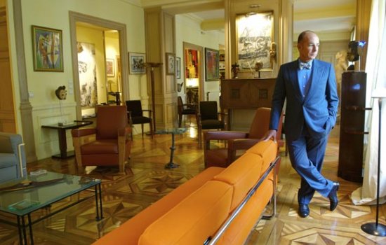 Jean-Claude Anaf en son écrin